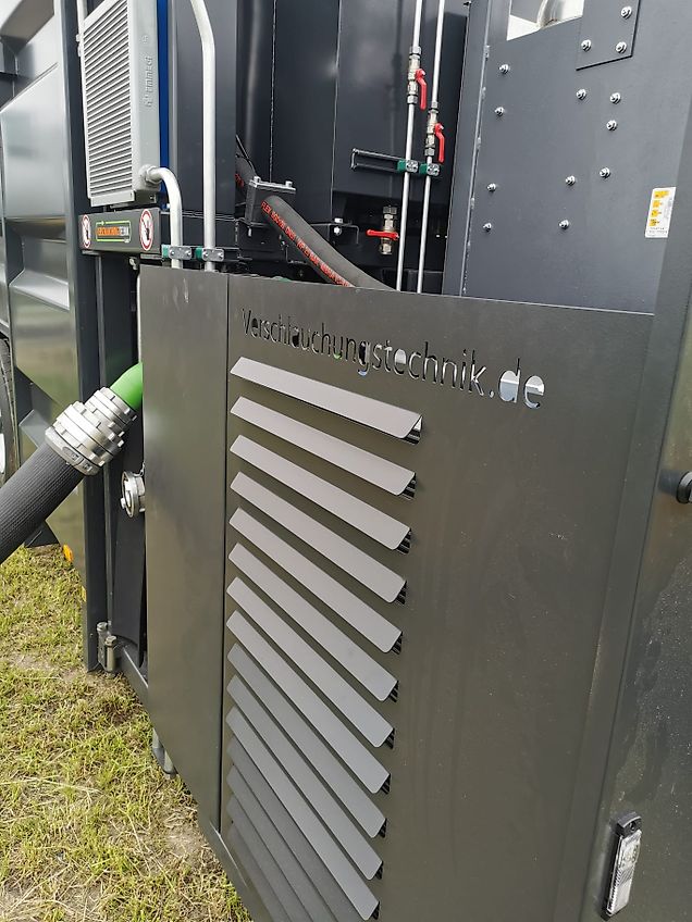 Verschlauchungstechnik Dieselmotor Pumpstation Gülleverschlauchung Güllepumpe Verschlauchung Kreiselpumpe Cornell