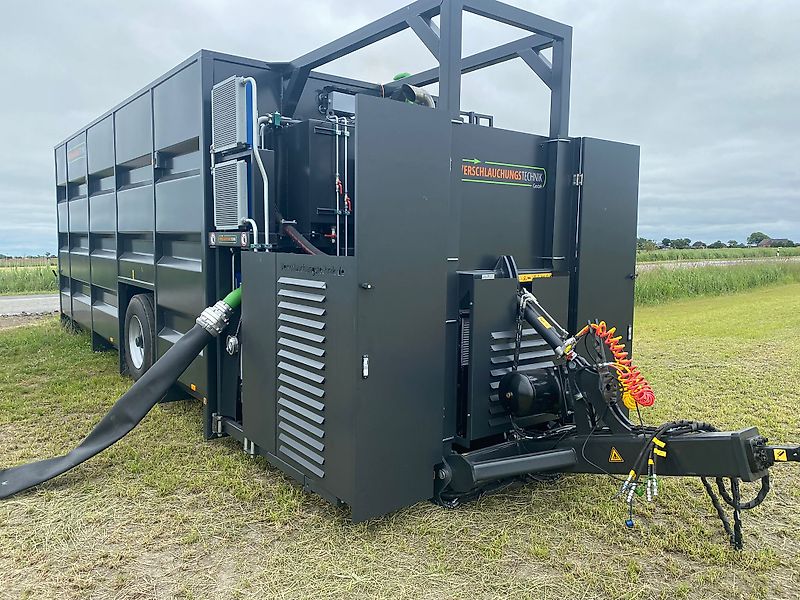 Verschlauchungstechnik Dieselmotor Pumpstation Gülleverschlauchung Güllepumpe Verschlauchung Kreiselpumpe Cornell