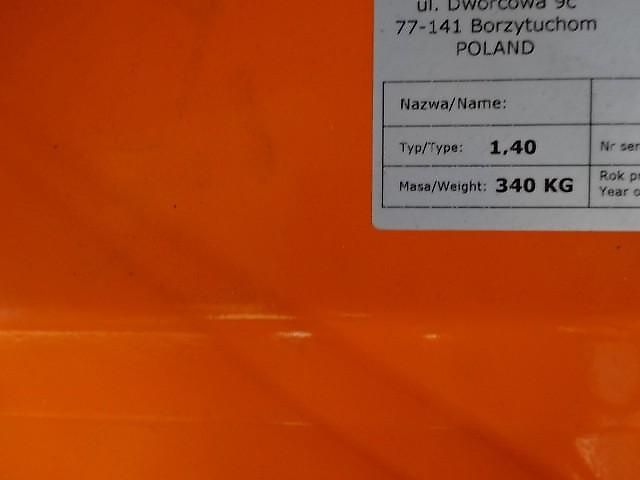 TALEX Böschung Schlegelmulcher RB EVO - 140 Hydraulisch - für Kleintraktoren mit Gelenkwelle