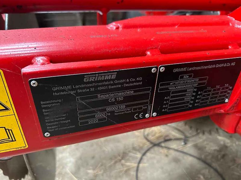 Grimme CS-150 CombiStar XL