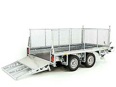 Ifor Williams Baumaschinenanhänger GX105 157x303 2,7t|Auffahrramp