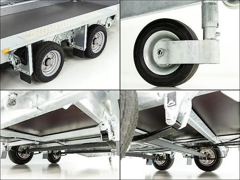 Ifor Williams Baumaschinenanhänger GX125 157x366 3,5t|Einzelramp