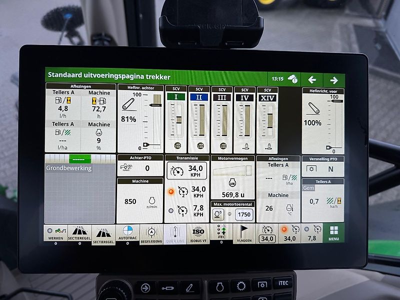 John Deere 6R195 AP 50KM COMMAND-PRO G5-PLUS 2024 570 UUR!!!